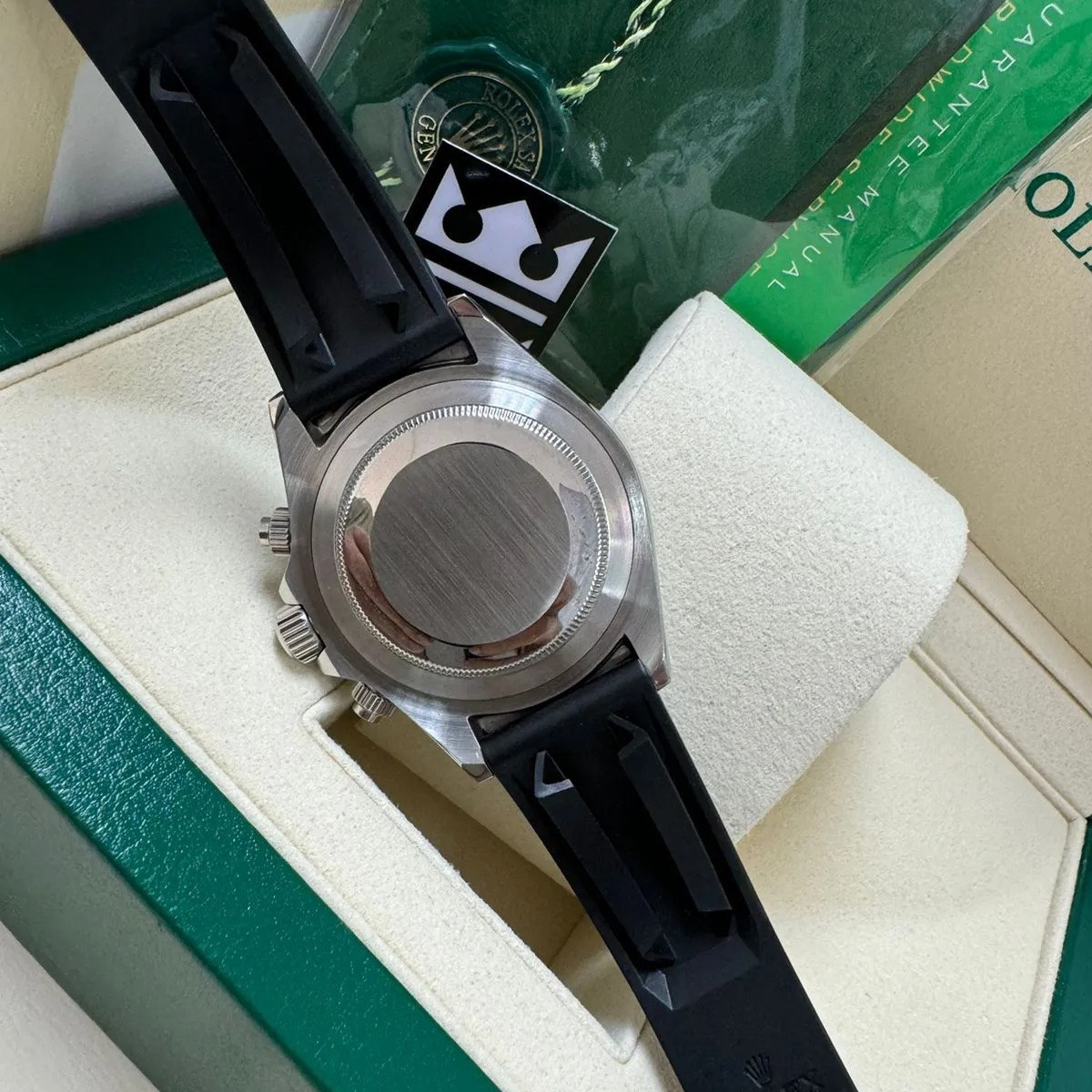 Rolex Daytona 40 – Black Dial – Oysterflex