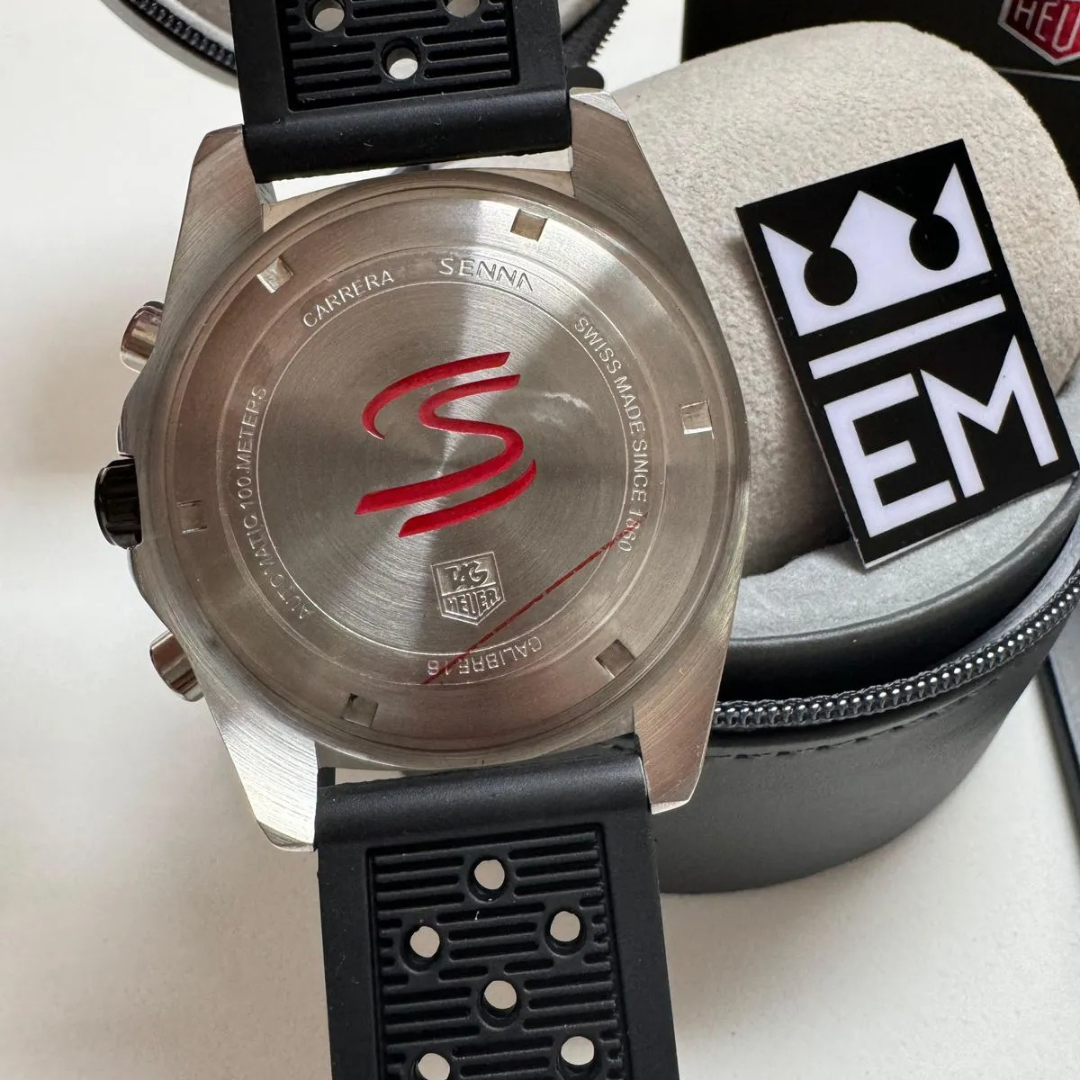 TAG Heuer Formula 1 Senna Edition – Black/Red | Sport Strap