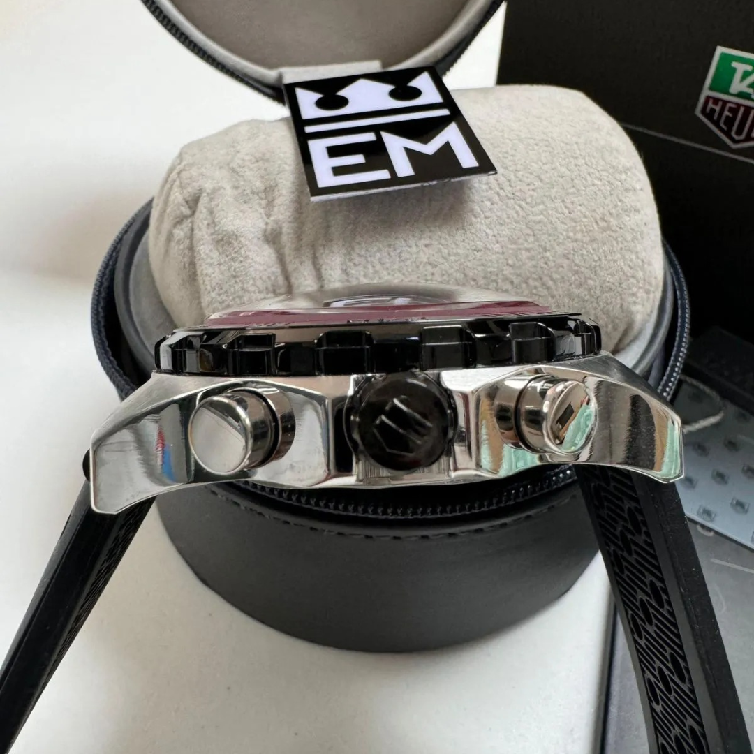 TAG Heuer Formula 1 Senna Edition – Silver/Black | Sport Strap